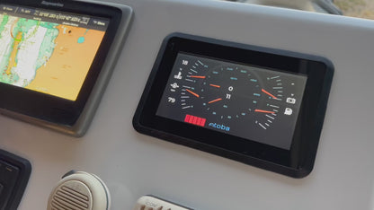 MEMU-7 | 10-in-1 boat gauges digital touchscreen unit